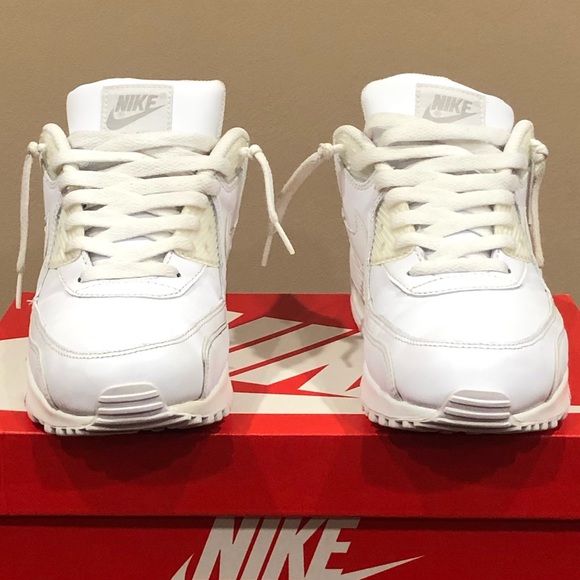 nike air max 90 mens white leather